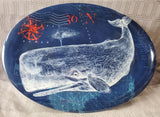 Certified International Pier 45 Melamine Whale Serving Tray