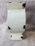 Distressed White Desk Clock WORKS