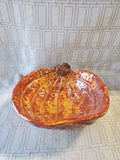 Ceramic Pumpkin Candy Bowl