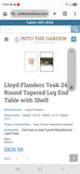 Lloyd Flanders Teak Cocktail Table and End Table Set