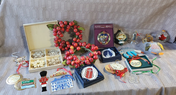 Lot of Christmas Ornaments