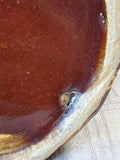 Brown Glazed Pottery Pitcher Vase