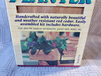 Aromatic Red Cedar Mailbox Post Planter UNOPENED