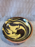 Colonial Williamsburg Restoration Red Slipware Pottery Dish