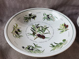 5 Piece Williams-Sonoma "Olea Europaea" Salad Serving Bowl Set