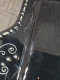 Temp-Tations Black and White Ceramic Tray