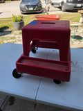 Red Mechanics Roller Seat