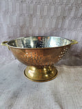 Copper Toned Colander