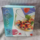 Colony Clear Glass Trifle Bowl