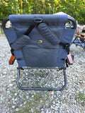 GCI Outdoor Wilderness Recliner Low Folding Beach Chair (two available, christ separately)
