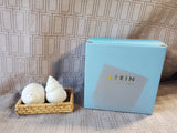 Aerin For Lenox "Cape Elizabeth" Salt and Pepper Shakers with Caddy