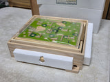 Triple Labyrinth Box Game (Three Interchangeable Plates)
