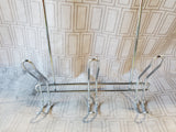 Metal Over the Door Hook Rack