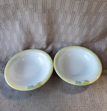 Set of 6 Melamine Beach Themed Dinner Plates and Bowls