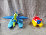 Pair of Plastic Airplane Toys