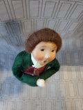 (B) Byers' Carolers Colonial Williamsburg "Boy with Wooden Clarinet" Figurine