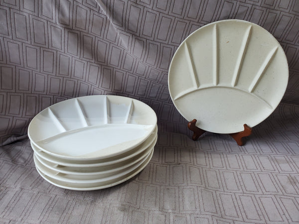 Set of 6 Sushi Divided Plates