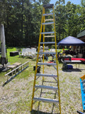 Werner 10' Fiberglass Ladder